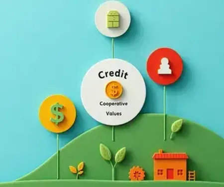 Como funciona valores de cooperativa de crédito no SVR